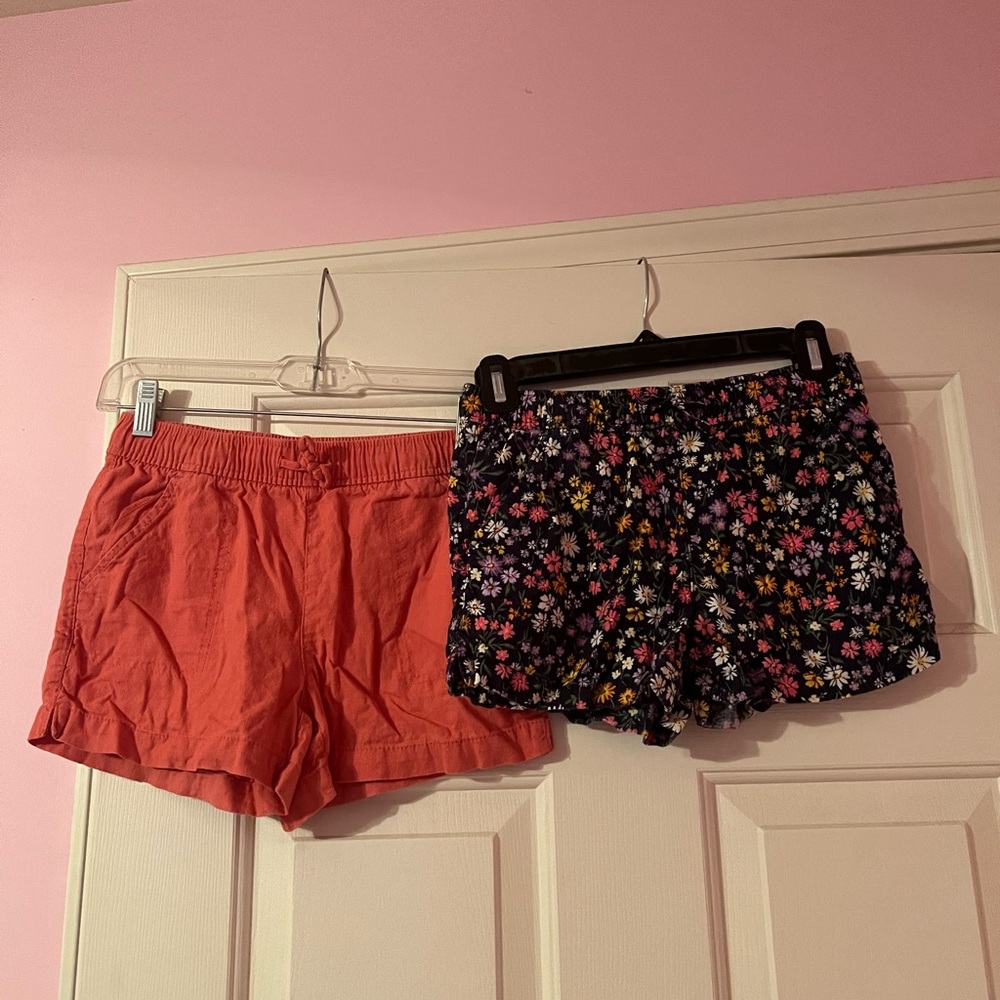 Girl Old Navy Bundle 2 pair of drawstring shorts